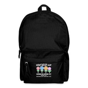 Gärtner - Rucksack - Schwarz - Vorne
