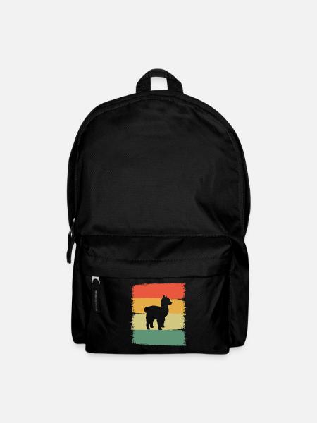 Alpaka - Rucksack - Schwarz