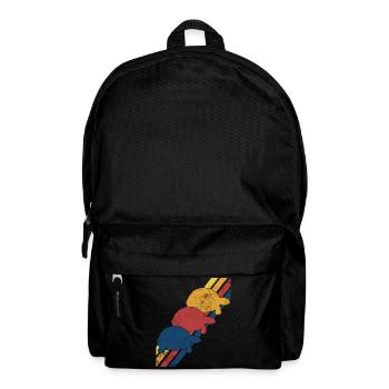 Schildkröte Schildkröten - Rucksack - Schwarz - Vorne