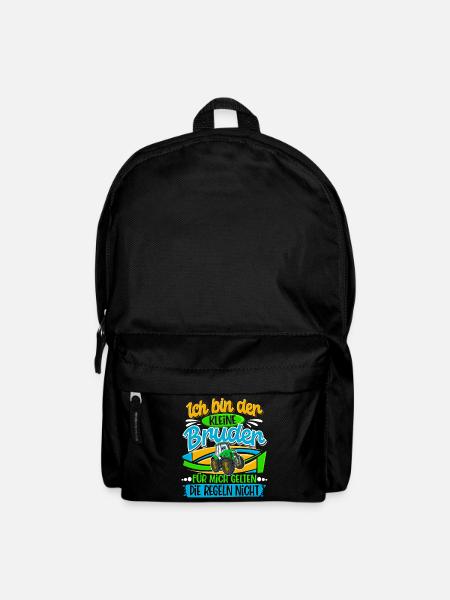 Traktor Kleiner Bruder - Rucksack - Schwarz