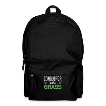 Lawn Mower Conqueror of the Grass Garden - Backpack - black - Front