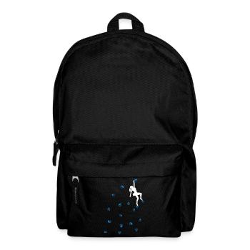 Bouldering Climbing Blue Boulder Handles Mrs. Lady - Backpack - black - Front