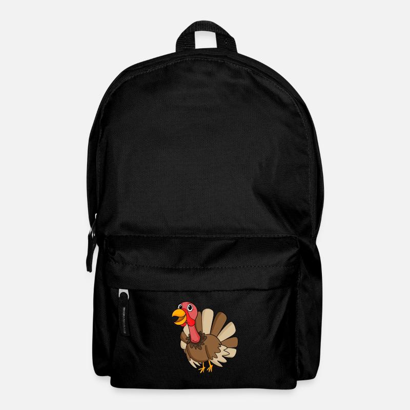 Truthahn - Rucksack - Schwarz