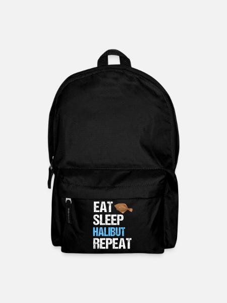 Heilbutt - Rucksack - Schwarz