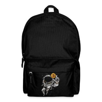 Bitcoin Crypto Astronaute - Sac à dos - noir - Devant