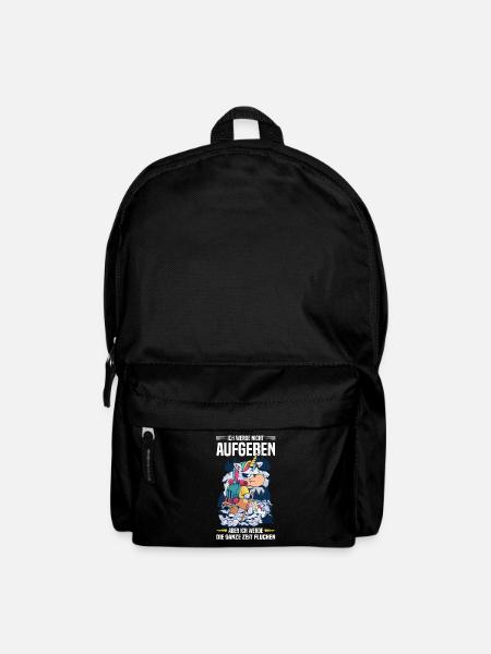 Berg Trekking Outdoor Berg Wandern Einhorn - Rucksack - Schwarz