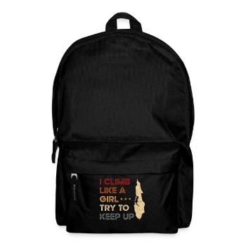 Rock Climbing Mountain Climber Bouldering - Backpack - black - Front