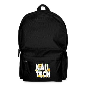 Nail Tech Quote Work Uniform Heart - Rucksack - Schwarz - Vorne