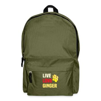 Ginger Shirt - Backpack - olive green - Front