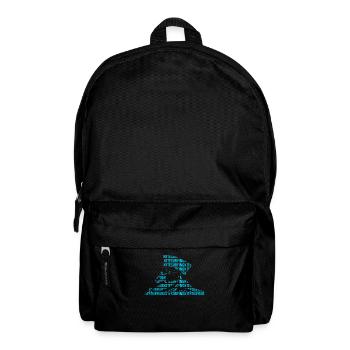 Kitesurfing - Rucksack - Schwarz - Vorne