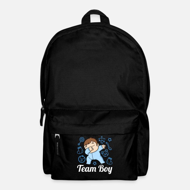 Team Boy Gender Reveal - Backpack - black