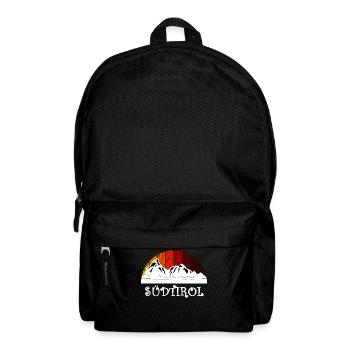 Südtirol Südtiroler Südtirolerin Tirol - Rucksack - Schwarz - Vorne