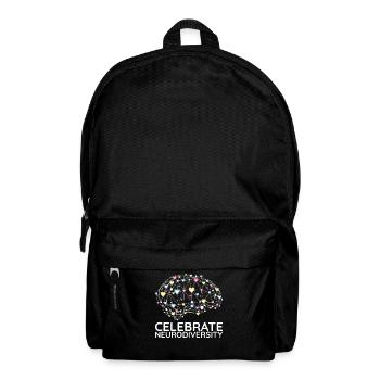 Celebrate Neurodiversity Autism - Backpack - black - Front