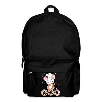 Mouse Baker Xmas Christmas Christmas Child - Backpack - black - Front