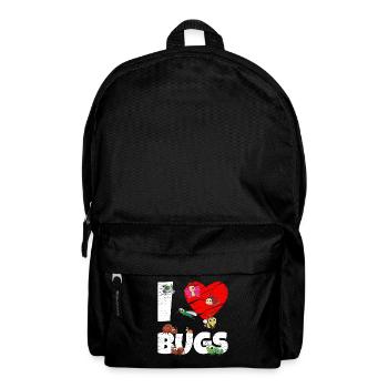 Bug Collecting I Love Bugs - Backpack - black - Front