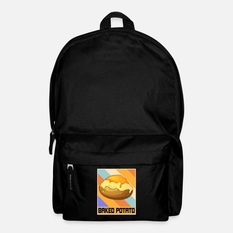 Pomme de terre au four - Sac à dos - noir