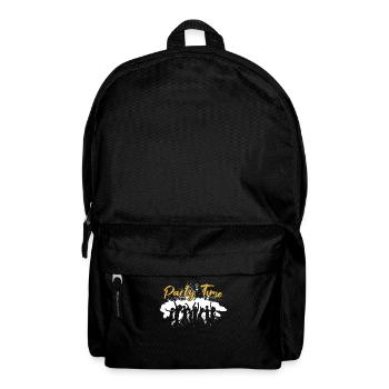 Heure de la fête - Sac à dos - noir - Devant