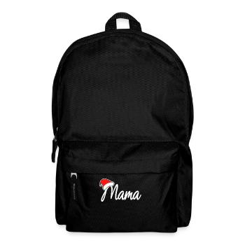 Weihnachten Mama - Rucksack - Schwarz - Vorne