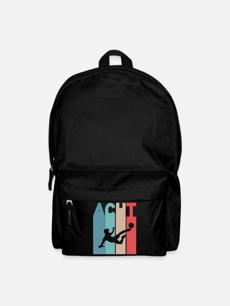 8 Jahre Kinder 8. Geburtstag Fußball - Rucksack - Schwarz