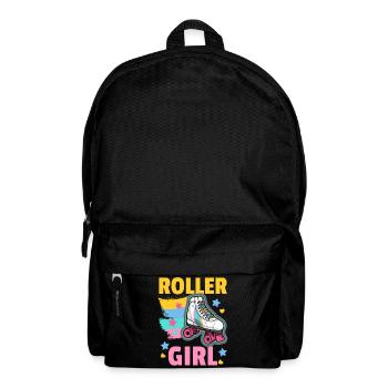 Rollschuhe Roller Girl - Rucksack - Schwarz - Vorne