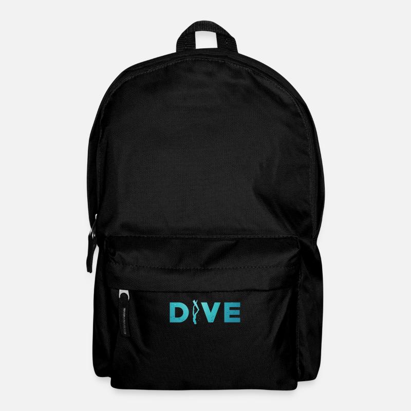 Freediving Apnea Diving Freediver Gift Idea - Backpack - black