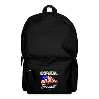 Occupational therapist America Patriot - Backpack - black - Front