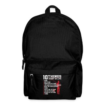 Fishing Vintage - Backpack - black - Front