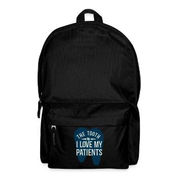 Dentist Dental Assistant Hygienist - Backpack - black - Front