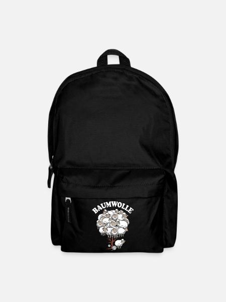witzige Fun Geschenke Schaf Wortspiel Humor Frauen - Rucksack - Schwarz