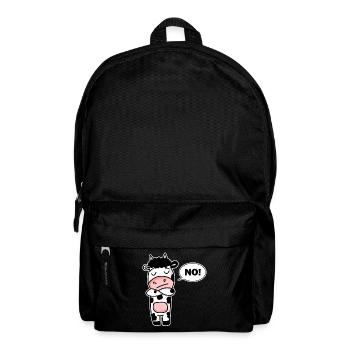 Cow No - Backpack - black - Front