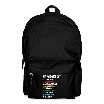 Mes comédies musicales Du jour parfait - Sac à dos - noir - Devant