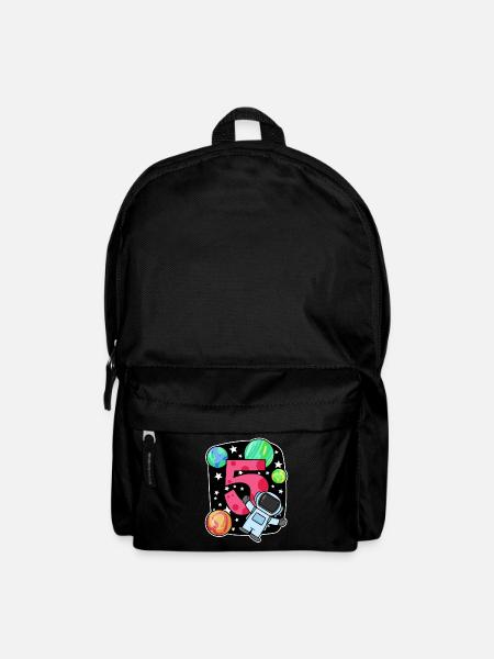 5 Geburtstag Junge - 5 Jahre alt - Ich bin 5 - Rucksack - Schwarz