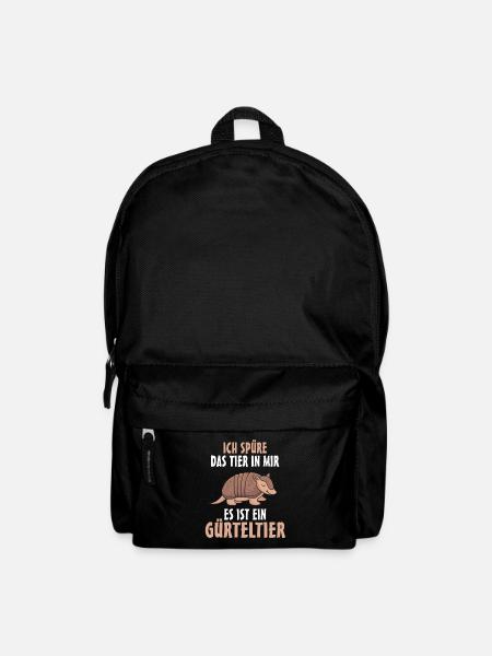 Gürteltier Gürteltiere - Rucksack - Schwarz