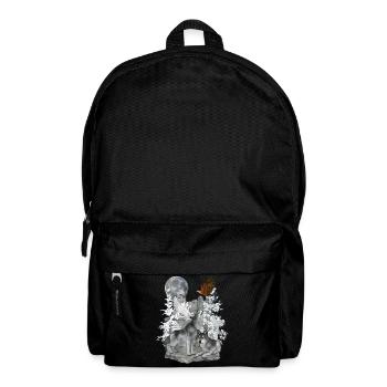 Wolves,Winter, Eagle, Moon - Backpack - black - Front
