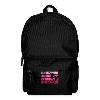 Snowboarding Snowboard Vintage - Backpack - black - Front