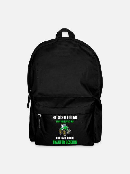 Traktor - Rucksack - Schwarz