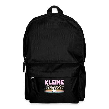 Kleine Schwester - Rucksack - Schwarz - Vorne