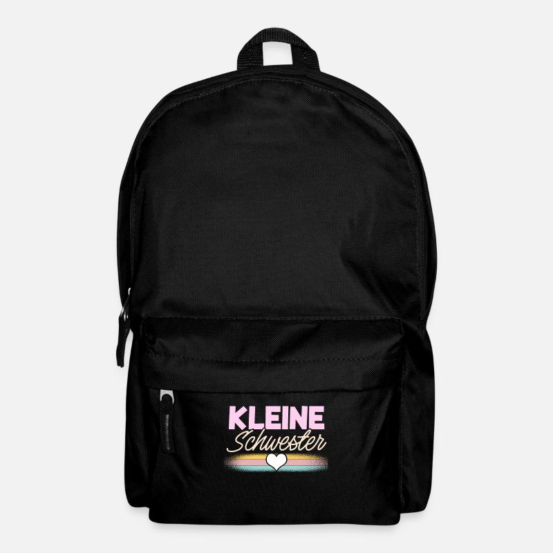 Kleine Schwester - Rucksack - Schwarz