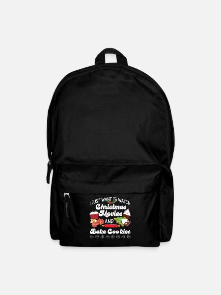 Bake Baking Christmas Movie Cookie - Rucksack - Schwarz