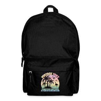 Millésime 1982 - 40 ans, cadeau de 40e anniversaire - Sac à dos - noir - Devant