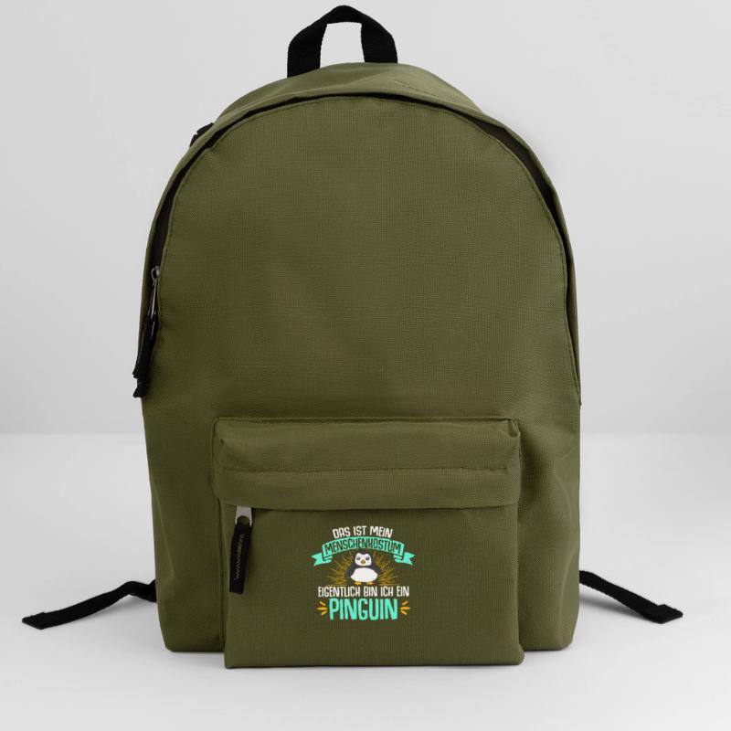 Eigentlich Bin Ich Ein Pinguin Geschenk Eis Vogel Rucksack