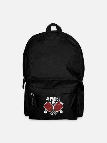Padel - #Padel - Rucksack - Schwarz