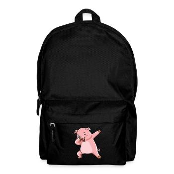 Dabbing Schwein Sieger Sau - Rucksack - Schwarz - Vorne