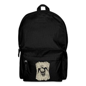 Joueur de poker Vintage Joker Card - Sac à dos - noir - Devant