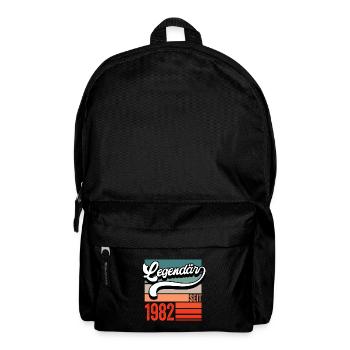 40 Geburtstag Geschenkidee Baujahr 1982 lustig - Rucksack - Schwarz - Vorne