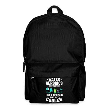 Water Aerobic Aquafitness Aqua Training Aqua - Backpack - black - Front