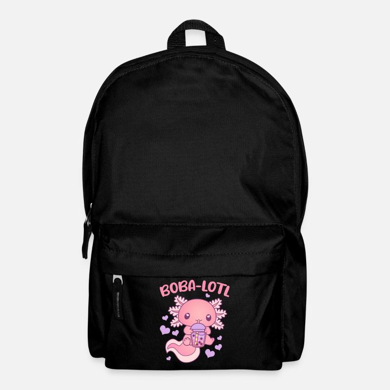 Bubble Tea Axolotl Boba-Lotl - Rucksack - Schwarz