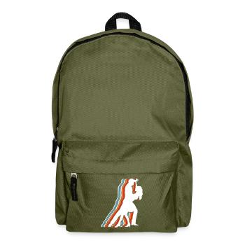 Ballroom Dance Partner Dancing - Backpack - olive green - Front