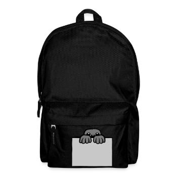 Mole shows shield - Backpack - black - Front
