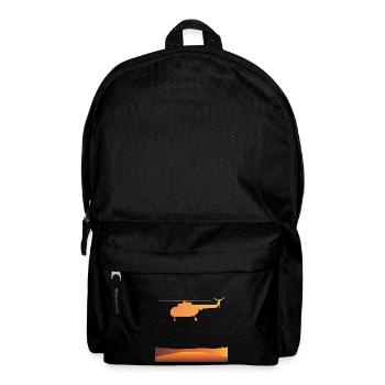 Avion - Sac à dos - noir - Devant